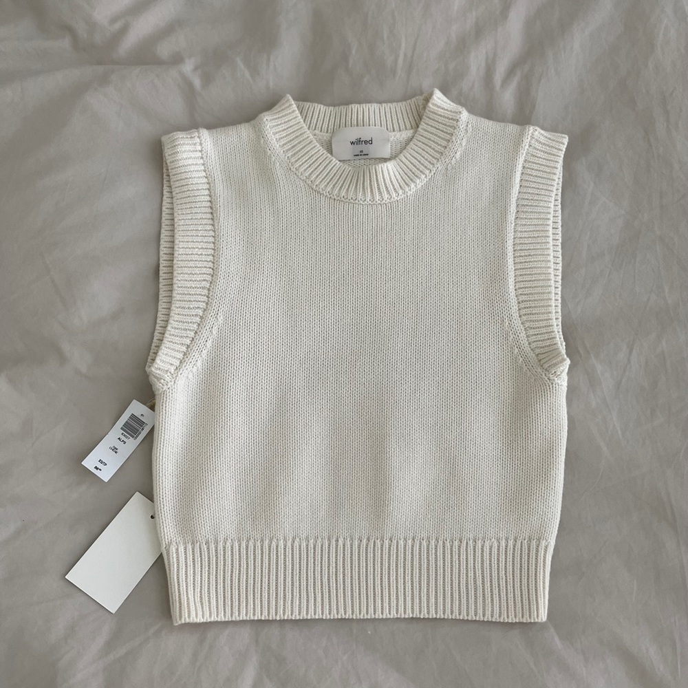 Aritzia Wilfred Alps Vest OAK NWT XS